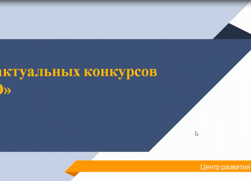 В Ассоциации ТОС Ульяновской области состоялся вебинар на тему «Обзор активных конкурсов для НКО»